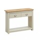 image 1 of 2 Drawer Console Table