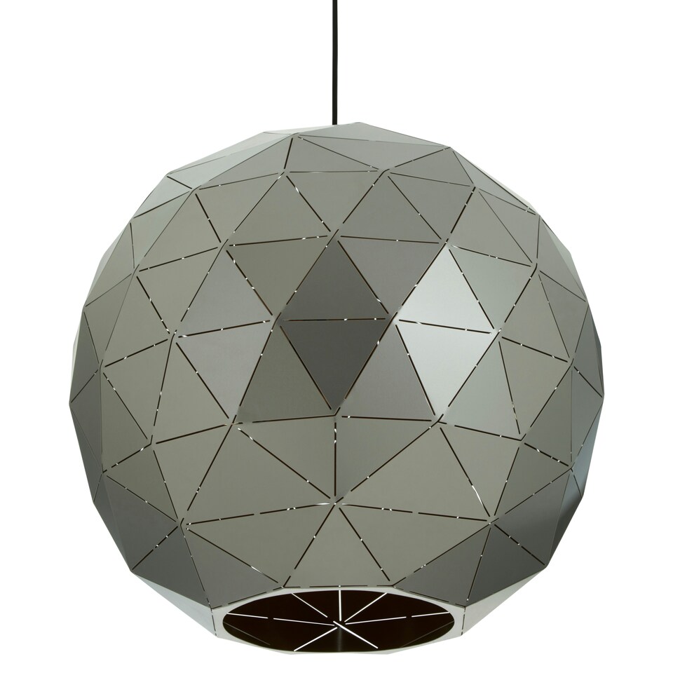 image 1 of Interiors by Premier Medium Silver Finish Pendant Light