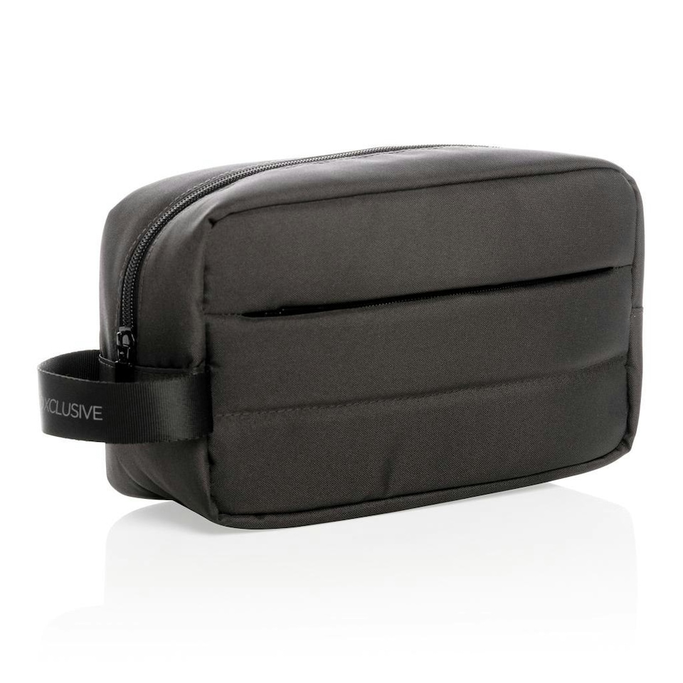 image 1 of XD Xclusive Impact Aware RPET Toiletry Bag - Black - One Size Black