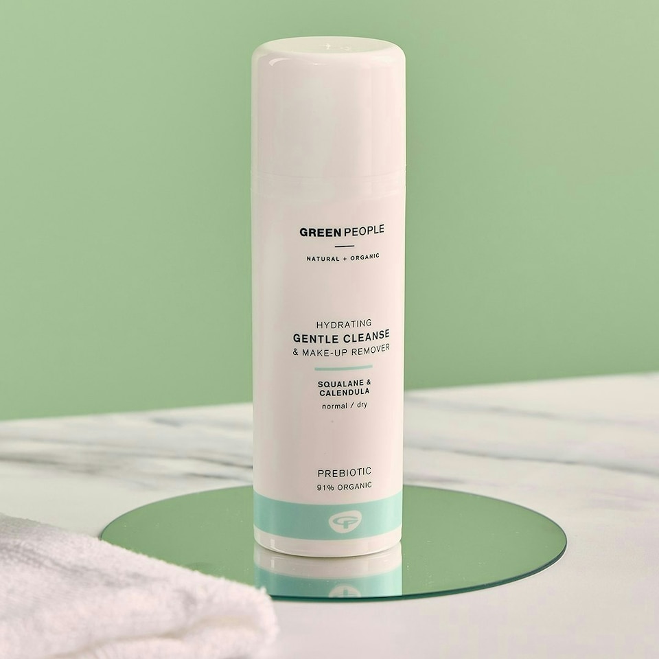 image 1 of Green People Gentle Cleanse & Make Up Remover - Natural & Organic - With Calendula & Squalane - SLS & Alcohol Free - Vegan & Cruelty Free, 150ml