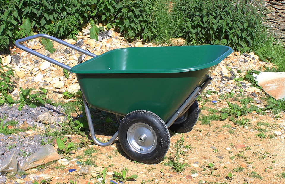image 1 of 175 Plastic 2 Wheel Tipper With Puncture proof wheels