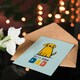 image 4 of Father's Day Card for Dog Dad Best Dog Design Greeting Card Blank Inside