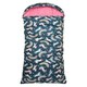 image 1 of Mountain Warehouse Kids Sleeping Bag 2 Season Camping Childrens Girls Boys Blue