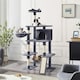 image 2 of Yaheetech  177 cm Multilevel Cat Tree with Condo Dark Grey