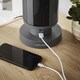 image 5 of Air Flex 14 Tower Fan with Built In Device Charger Grey