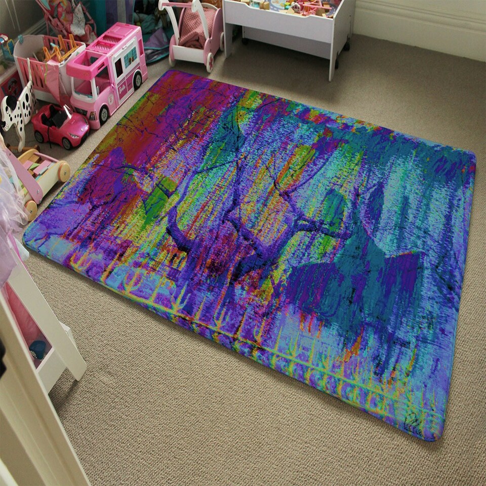 image 1 of TREE GROWTH (Rug) Multi | Large: 140x200cm