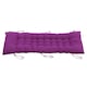 image 1 of Living and Home Thick Chaise Lounge Chair Cushion, Dark Purple-110cm | Purple
