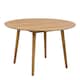 image 1 of Nagano Round Dining Table in Oak