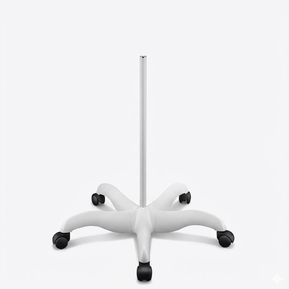 image 1 of Daylight Professional Floor Stand Sturdy Smooth-Moving Support for Task Lamps and Magnifiers