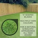 image 6 of 20mm Artificial Grass - Natural and Realistic Fake Lawn Astro Turf | Green | 2M x 6M | 1