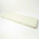 image 3 of Homescapes Cream Cotton Orthopaedic Foam 3 Seater Booster Cushion | Cream