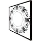 image 3 of Decorative floral element (Picture Frame) White | L