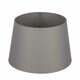 image 1 of 30cm Grey Tapered Poly Cotton Shade for Table Lamps