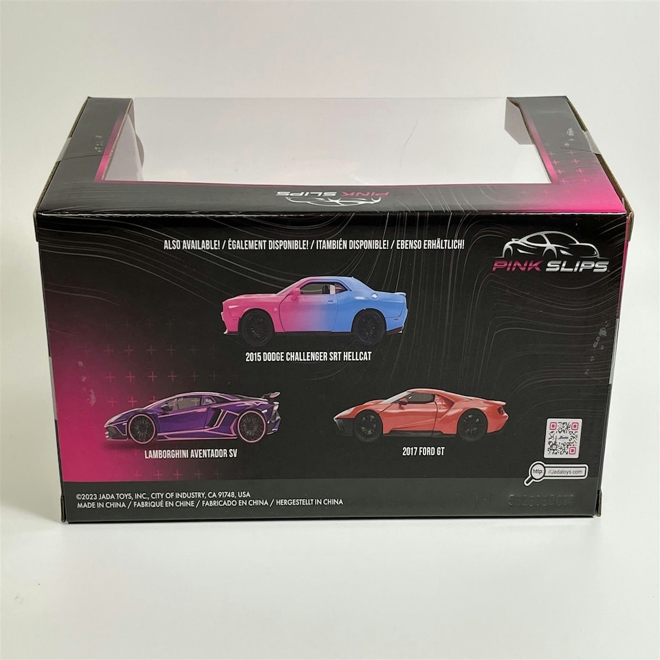image 1 of 2017 Ford GT 1:24 Scale Pink Slips Jada 253293001 34657