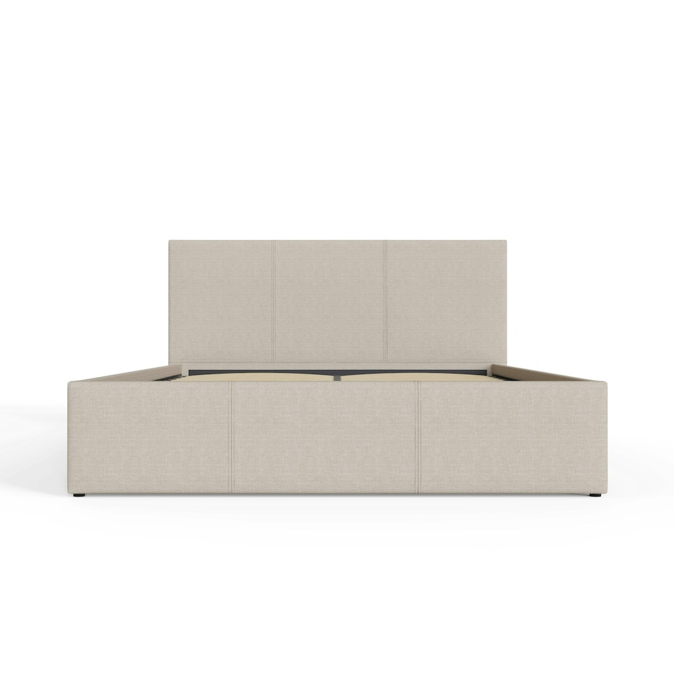 image 1 of GFW End Lift Ottoman Storage Bed King - Natural