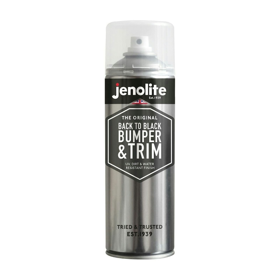 image 1 of Jenolite Back to Black Bumper & Trim 500ml