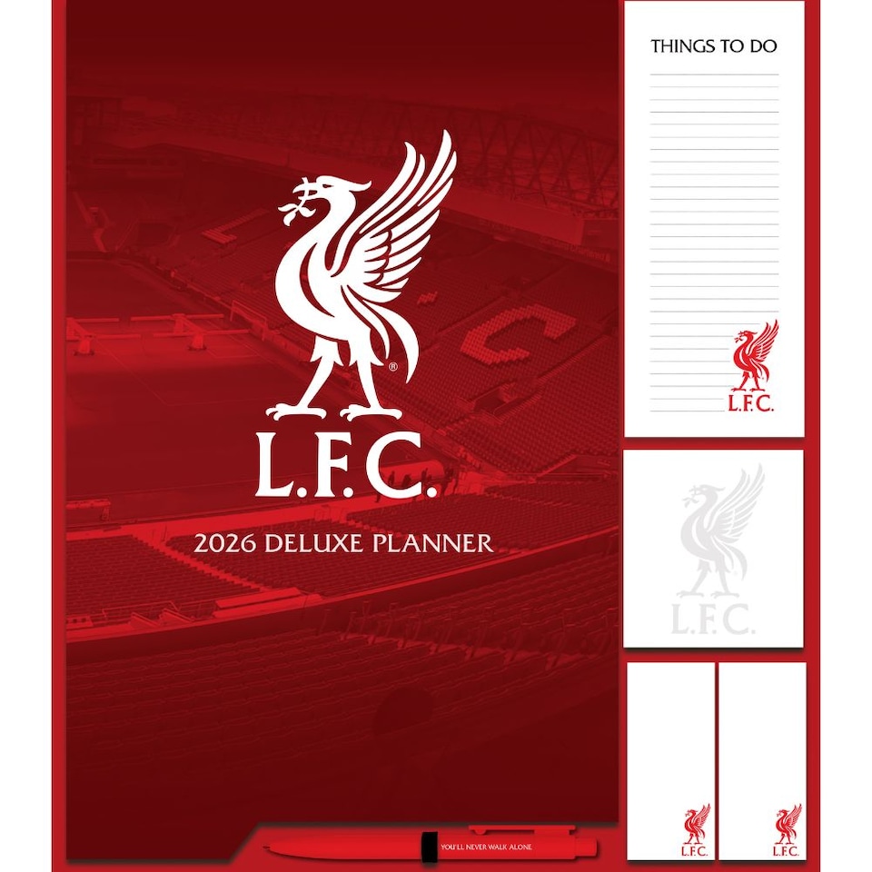 LIVERPOOL FC 2026 DELUXE PLANNER