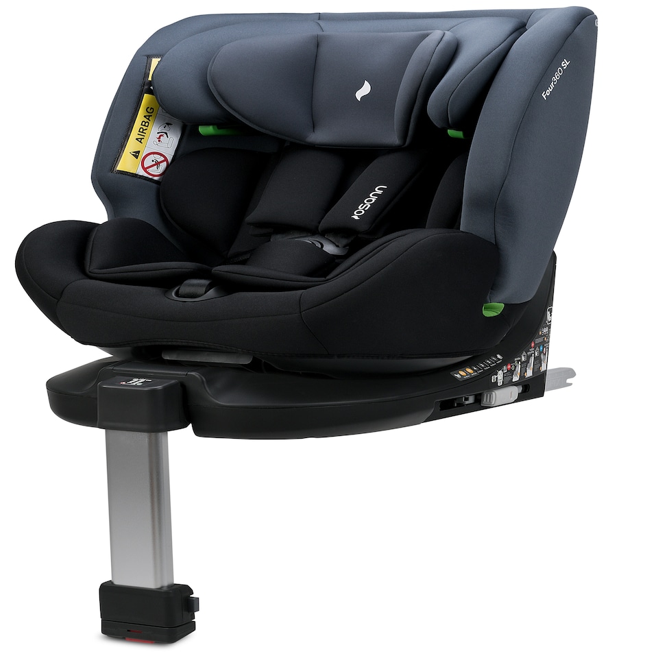 image 1 of Osann Four360 SL Birth To 12 Years I-size Isofix With Leg Car Seat Black
