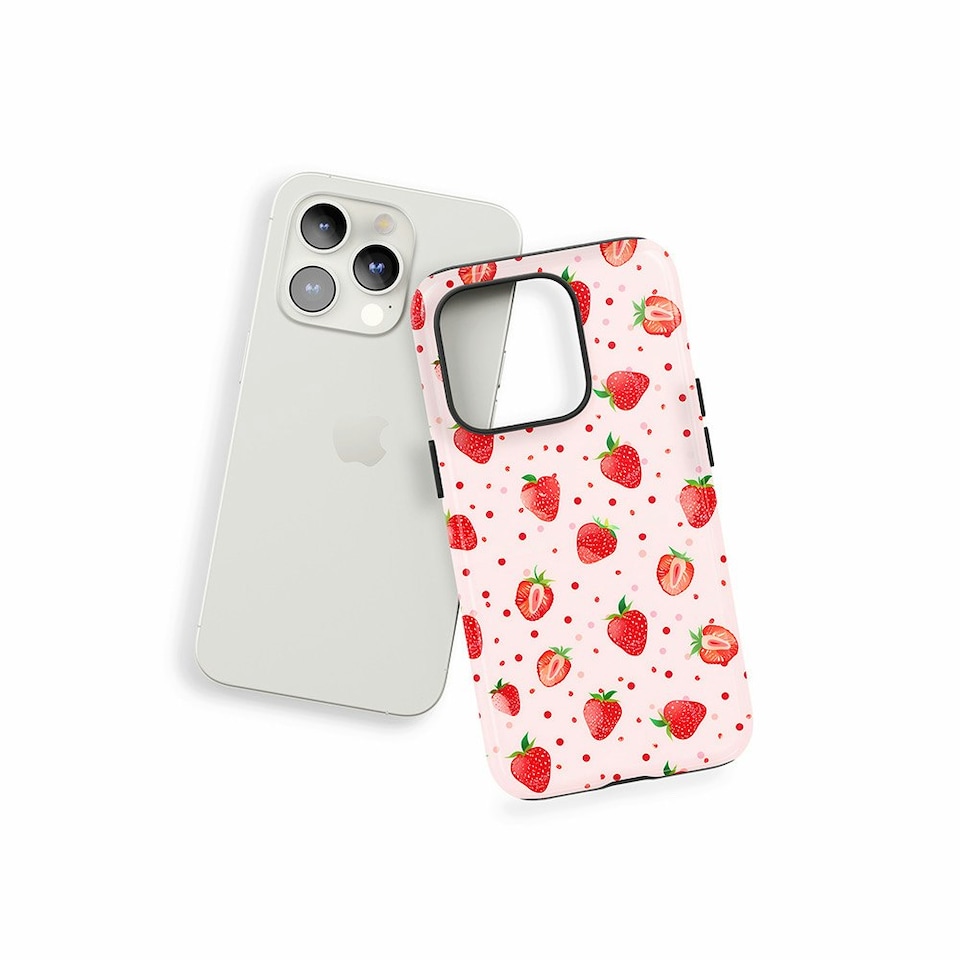 image 1 of Strawberry Shorty Phone Case | Pink | iPhone 14 Pro
Tough | iPhone 14 Pro
Tough