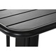 image 6 of Table set with 2 chairs Home ESPRIT Black Metal polypropylene 60 x 60 x 102 cm N/A