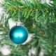 image 5 of Baubles Teal Blue 5cm, 18pcs Set