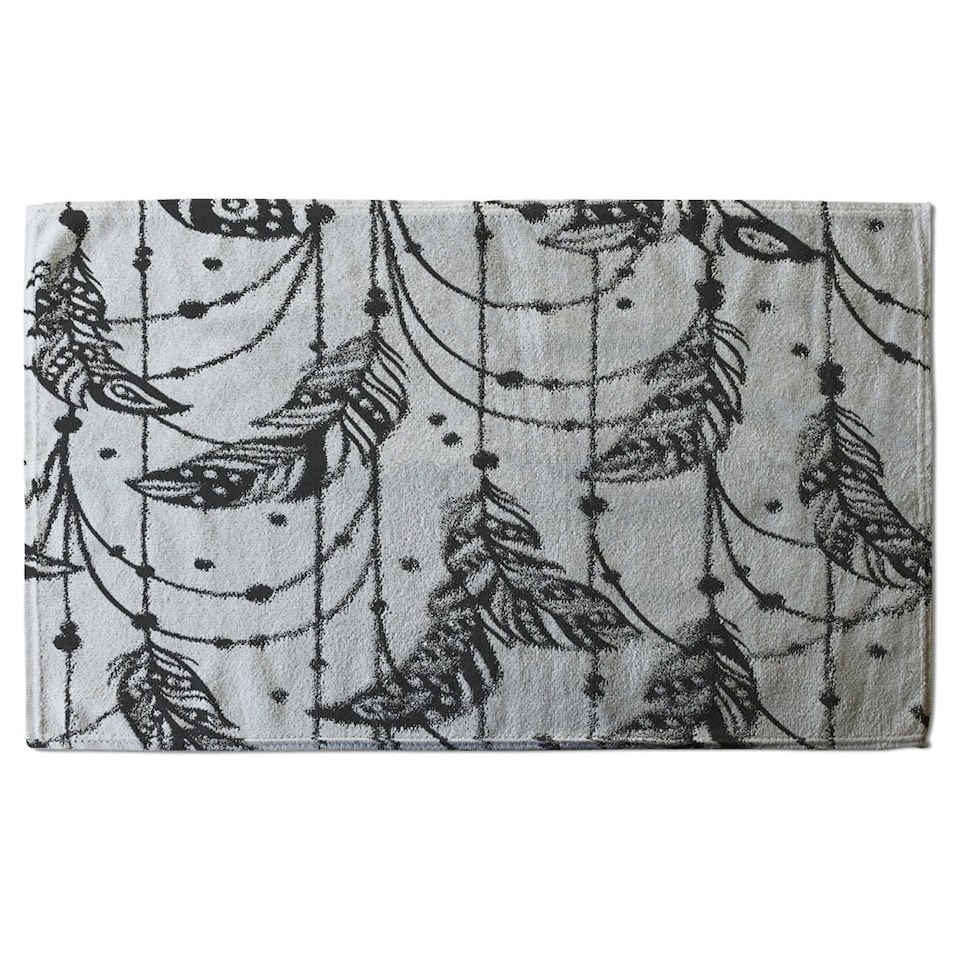 image 1 of Hand drawn Bohemian chic style (Kitchen Towel)