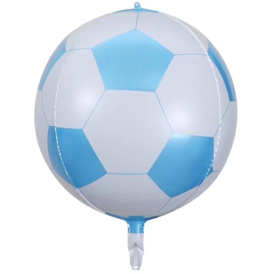 Realmax Football 4D Balloon - Blue/White - One Size