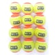 image 2 of Karakal Lobo Low Compression Tennis Balls (Pack of 12) - Yellow/Orange - One Size