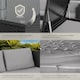 image 5 of Garden Furniture Set Siena - for 4 people, with large storage box, thick seat cushions | Black | black/grey | 140 x 75 x 65,50 cm | 1
