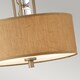 image 3 of Celestial 3 Light Semi Flush Ceiling Light Bronze, Beige, E27