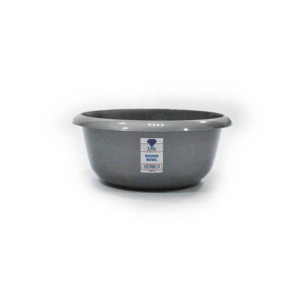 TML Round Bowl - Grey - 33 x 13cm