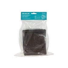 Securlec Cowl Air Vent | Brown | Brown | 100mm | 1