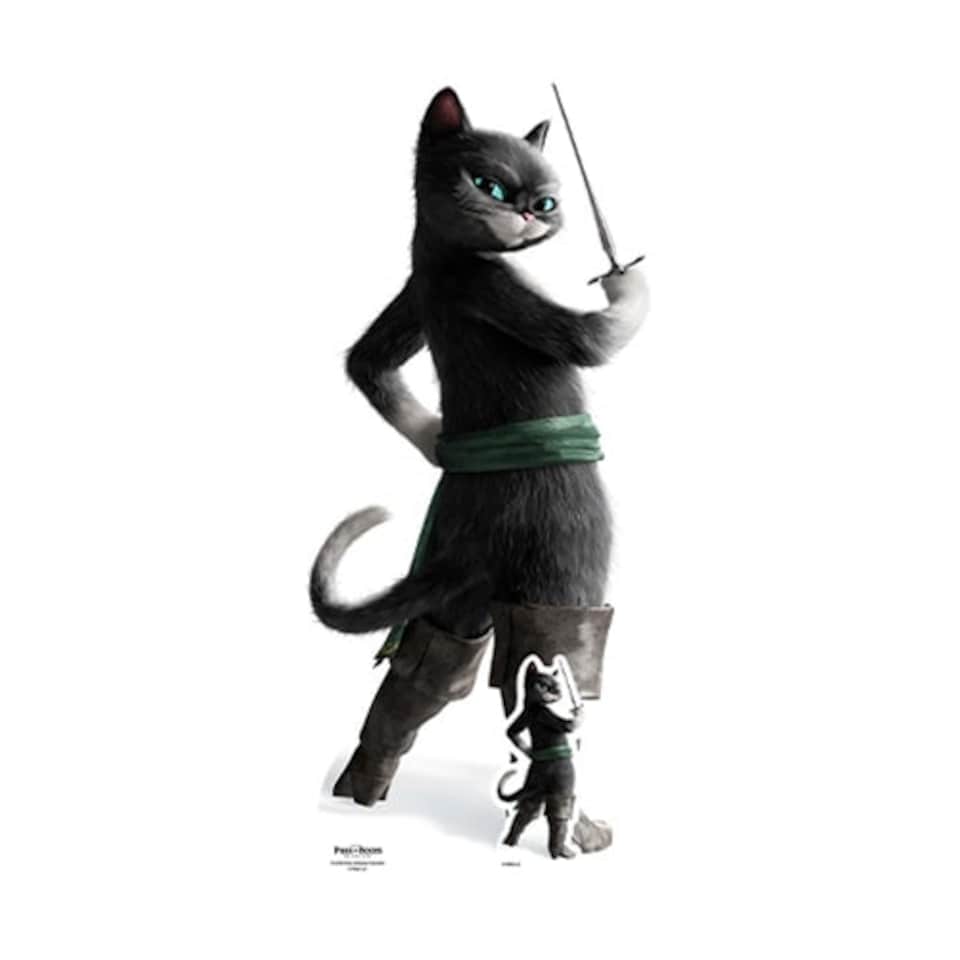 Kitty Softpaws Puss in Boots: The Last Wish Star Mini Cardboard Cutout 89cm