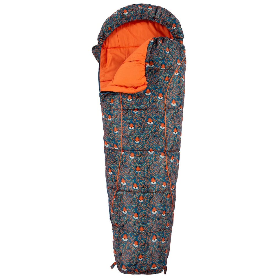 image 1 of Trespass Childrens/Kids Bunka Lightweight Mummy Sleeping Bag