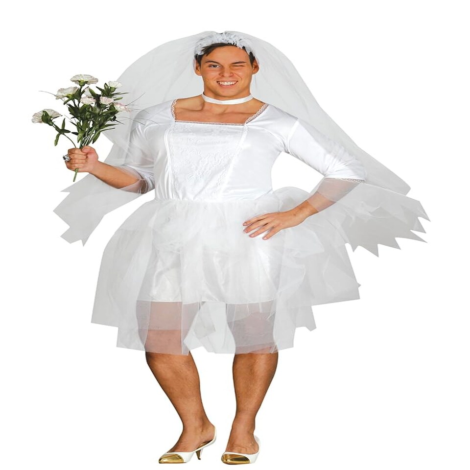 image 1 of Fancy Dress Adult Bride Men - XXL