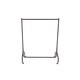 image 2 of Oypla 4ft Garment Clothes Rail Super Heavy Duty All Metal Black Black | One Size