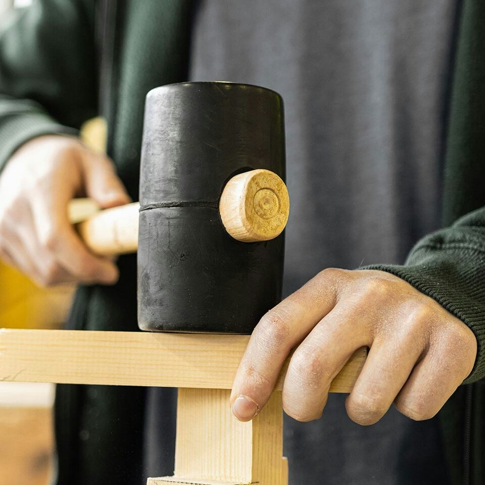 image 1 of Timco - Rubber Mallet - Black (Size 32oz - 1 Each)
