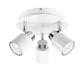 image 2 of ValueLights Benton White IP44 Round Bathroom Ceiling Light & Bulb White