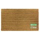image 2 of JVL Manor Plain Latex Backed Coir Doormat, 40x70cm, Pack of 2