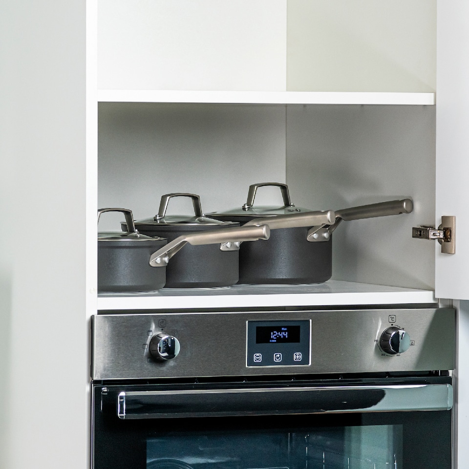 image 1 of Ninja C33000UK ZEROSTICK Premium 3-Piece Pan Set