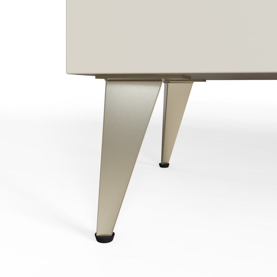 image 1 of Frank Olsen Ava 1500 TV Cabinet | White | White | 2