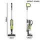 image 7 of Daewoo Tornado Up-Lift Lite 2-in-1 Cordless Vacuum FLR00225 200W 22.2V 40 min