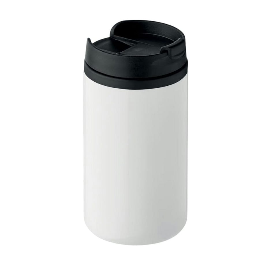image 1 of MidOcean Falun Double Wall 250ml Cup - White - One Size White