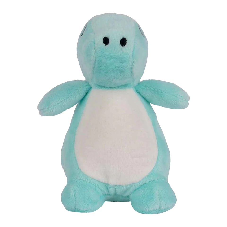 image 1 of Mumbles Dinosaur Keyring | Blue | Turquoise/White | 1