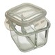 image 4 of Interiors by Premier 800ml Square Food Storage Container, BPA-Free PP White Lid Kitchen Food Storage Container, Food Containers