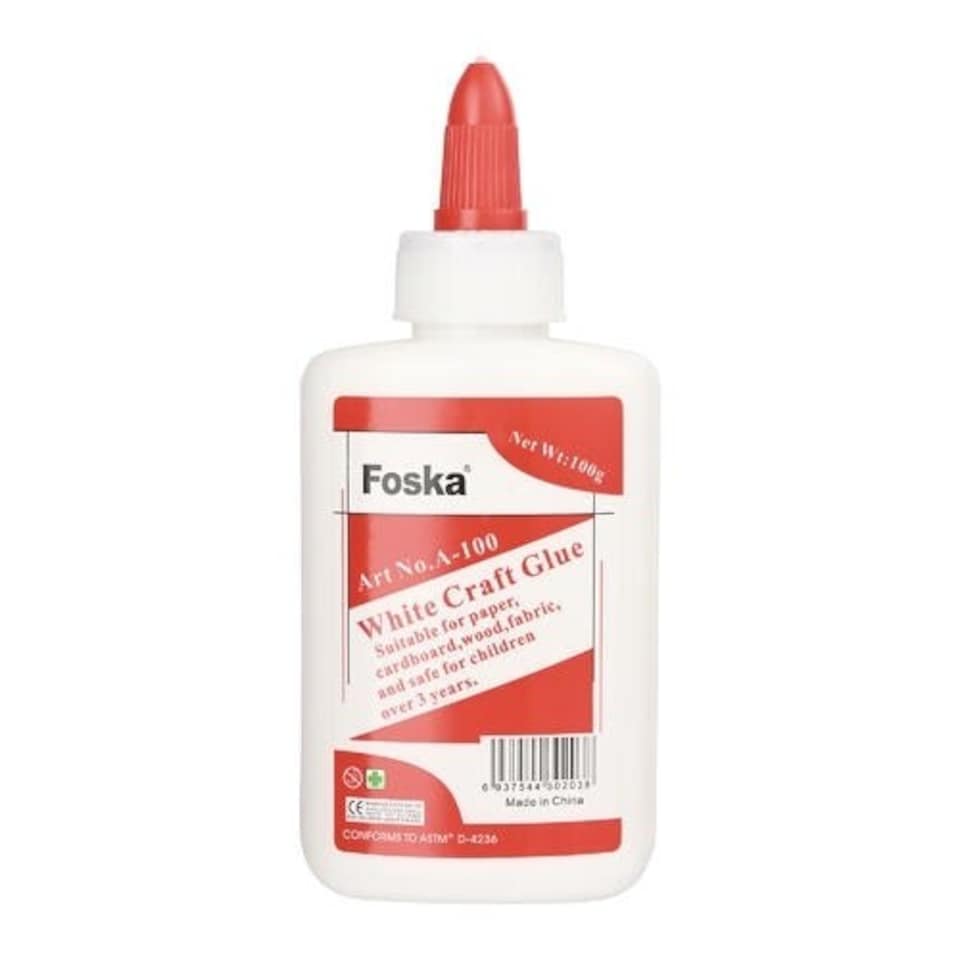 image 1 of White Glue in Flat Bottle 100g