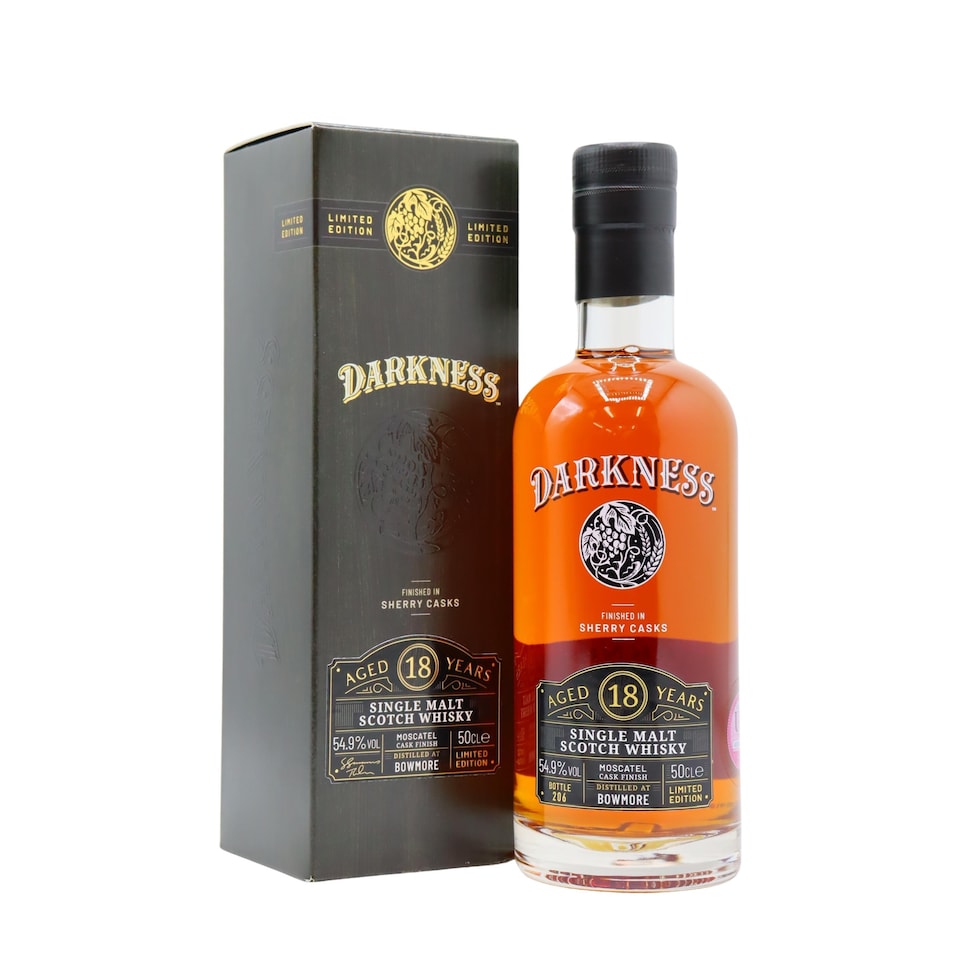 Bowmore - Darkness - Moscatel Single Malt 18 year old Whisky