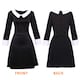 image 5 of Gothic Midweek Daughter Black Dress | Black | 2XL