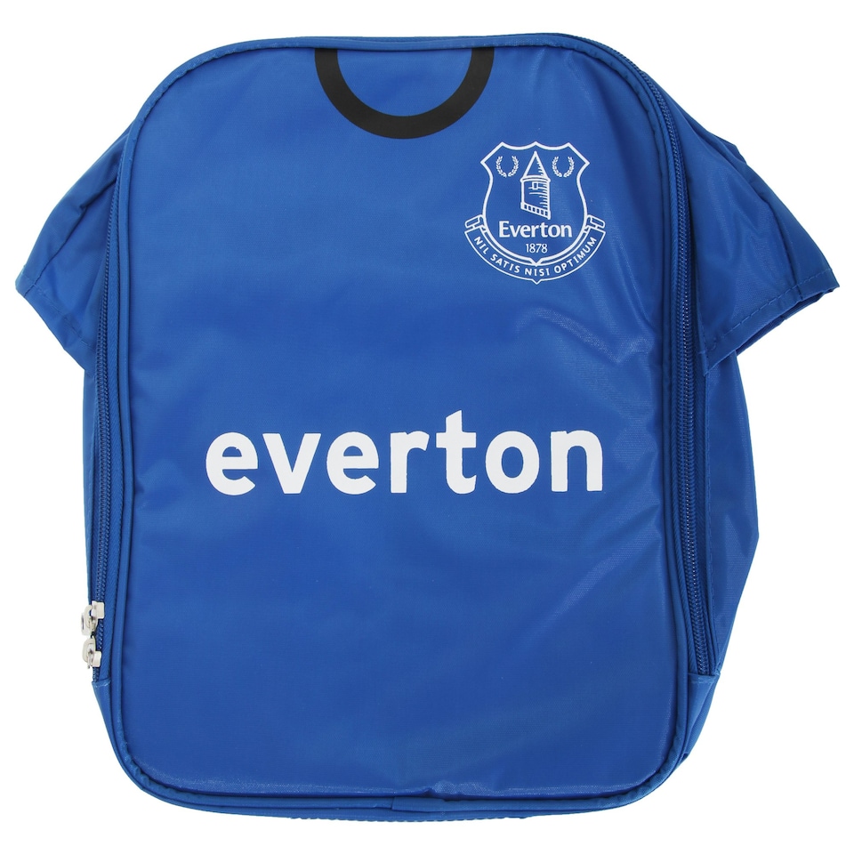 Everton FC Childrens Boys Official Insulated Football Shirt Lunch Bag/Cooler - Blue - One Size