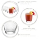 image 2 of Bormioli Rocco Fiore Water Glasses - 365ml - Pack of 6 Clear